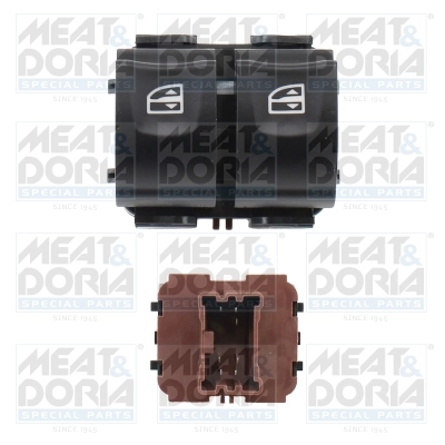 Switch, window regulator